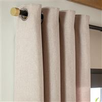 Habitat Brushed Thermal Eyelet Curtain - Oatmeal