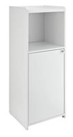 Argos Home Prime 1 Door Cabinet - White