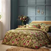 Wylder House of Bloom Poppy Green Bedding Set - Double