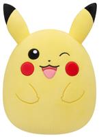 Original Squishmallows Pokmon 14-inch Winking Pikachu Plush