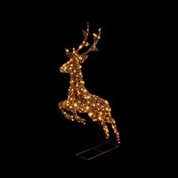 Premier Decorations Christmas Prancing Stag Decoration