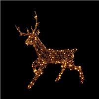 Premier Decorations Prelit Christmas Stag Decoration