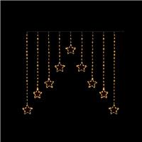 Premier Decorations Warm White Star Christmas Window Lights