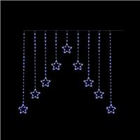 Premier Decorations White Star Christmas Window Lights