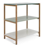 Habitat Jive Short Shelving Unit - Green