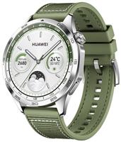 HUAWEI Watch GT 4 46mm Smart Watch - Green Woven Strap