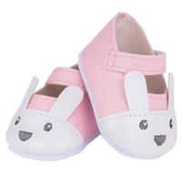 Tiny Treasures Pink Bunny Shoe Set