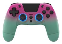 Gioteck VX4+ PS4 Wireless RGB Controller - Pink Teal