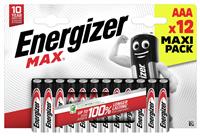 Energizer Max Alkaline AAA Batteries - Pack of 12