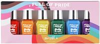 Barry M Cosmestics Full of Pride Nail Polish - Pack of 6