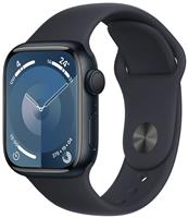 Apple Watch Series 9 41mm Alu Case/Midnight Sport Band S/M