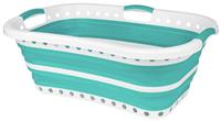 Beldray 37 Litre Collapsible Laundry Basket - Aqua