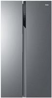 Haier HSR3918ENPG American Fridge Freezer - Silver