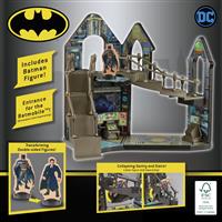 DC Comics Batman Wooden Batcave Action Figure Playset