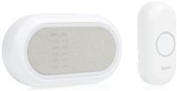Byron DBY-23561BS 200m Portable Doorbell - Single, White
