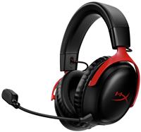 HyperX Cloud III Wireless Gaming Headset PS5, Switch, PC Red