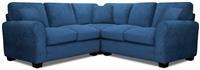 Argos Home Taylor Fabric Corner Sofa - Blue