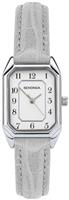 Sekonda Ladies Grey Faux Leather Strap Watch