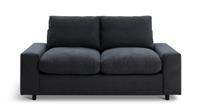 Habitat Holme Fabric 2 Seater Sofa - Charcoal