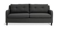 Habitat Dylan Fabric 3 Seater Sofa - Charcoal