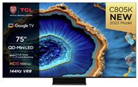 TCL 75 Inch 75C805K Mini-LED 4K Ultra HD HDR Smart TV