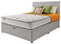 Silentnight Comfort Small Double Half Ottoman Bed - Grey