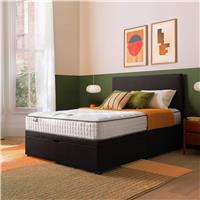Silentnight Memory Superking Half Ottoman Bed - Charcoal
