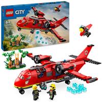 LEGO City Fire Rescue Plane Toy for Kids Aged 6 Plus 60413