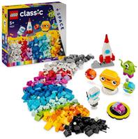 LEGO Classic Creative Space Planets with Toy Rocket 11037