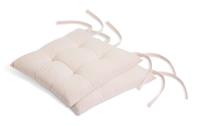 Habitat Chambray Blush Pack of 2 Seat Cushion - Pink
