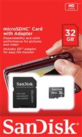 SanDisk Blue Micro SDHC Memory Card - 32GB