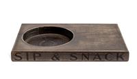 Argos Home Wooden Sip And Snack Tray