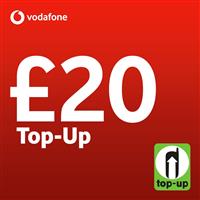 Vodafone &pound;20 Pay As You Go Top-Up Voucher