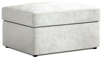 Jay-Be Fabric Footstool Chair Bed - Light Grey