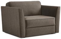 Jay-Be Elegance Fabric Cuddle Chair Sofa Bed - Pewter