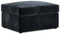 Jay-Be Velvet Footstool Chair Bed - Charcoal