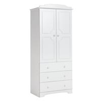 Argos Home Nordic 2 Door 3 Drawer Wardrobe - White