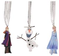 Disney Frozen Pack of 3 Christmas Tree Decorations