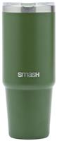 Smash Khaki Stainless Steel Travel Coffee Cup - 850ml