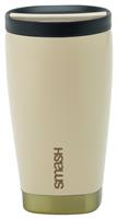 Smash Beige And Gold Stainless Steel Coffee Cup - 350ml