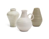 Habitat Ceramic Bud Vases - Set of 3 - Cream