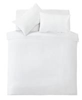 Silentnight Supersoft Plain White Bedding Set - Kingsize