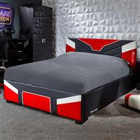 X Rocker Cerberus Gaming Bed in a Box Double - Red