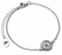 Harry Potter Sterling Silver Time Turner Charm Bracelet