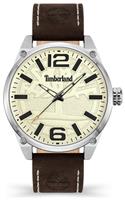 Timberland Ripley-Z Dark Brown Leather Strap Watch