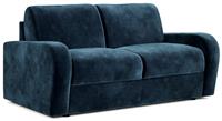 Jay-Be Deco Velvet 2 Seater Sofa Bed - Ink Blue