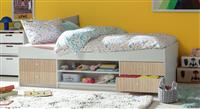 Argos Home Malibu Storage Cabin Bed & Mattress- White / Wood