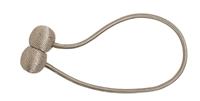 Argos Home Magnetic Tie Back Curtain Poles - Neutral