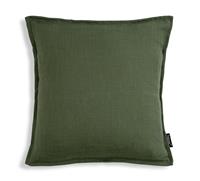 Habitat Linen Look Cushion - Olive - 50x50cm