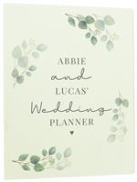 Personalised Message Botanical Wedding Planner